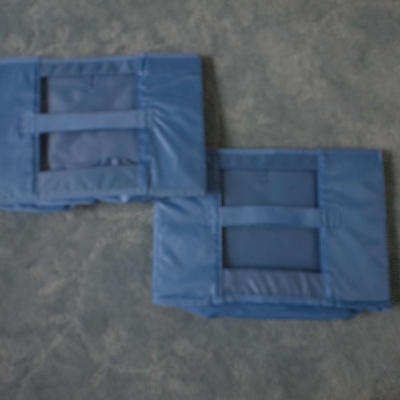 5 PIECE LIGHT BLUE JOY HANDBAG LUGGAGE COLLECTION SET - Picture 3 of 13